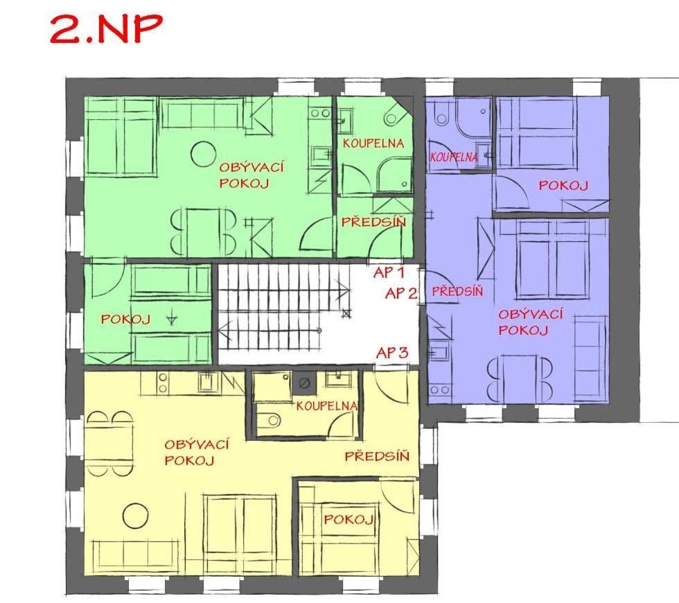 Apartmány U Muzea Horni Blatna Exterior foto